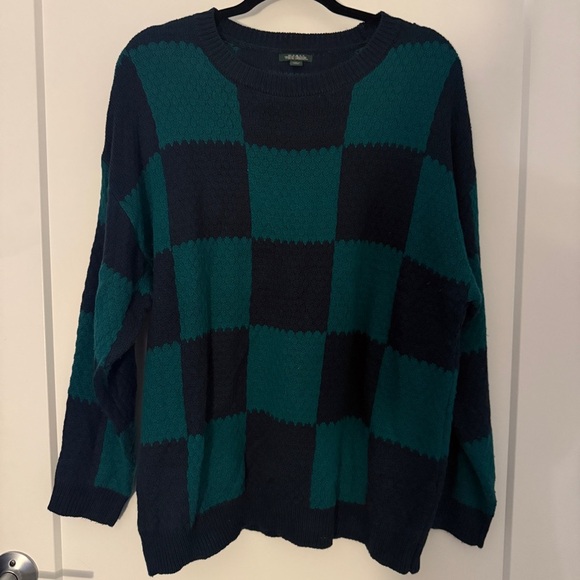 wild fable Sweaters - 🖤 Wild Fable Oversized Checkered Sweater 🖤
Size: M (relaxed fit)